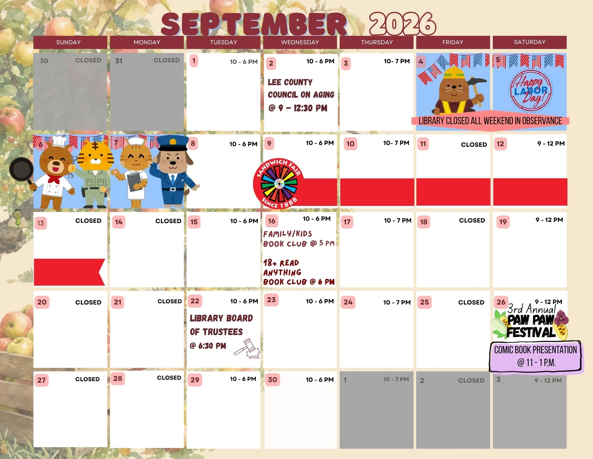 August 2026 Calendar